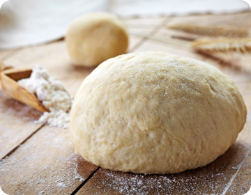 Masa cruda y pan