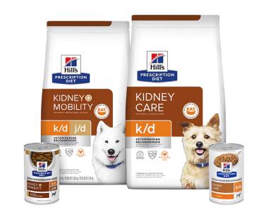 Cuidado renal comida para perros
