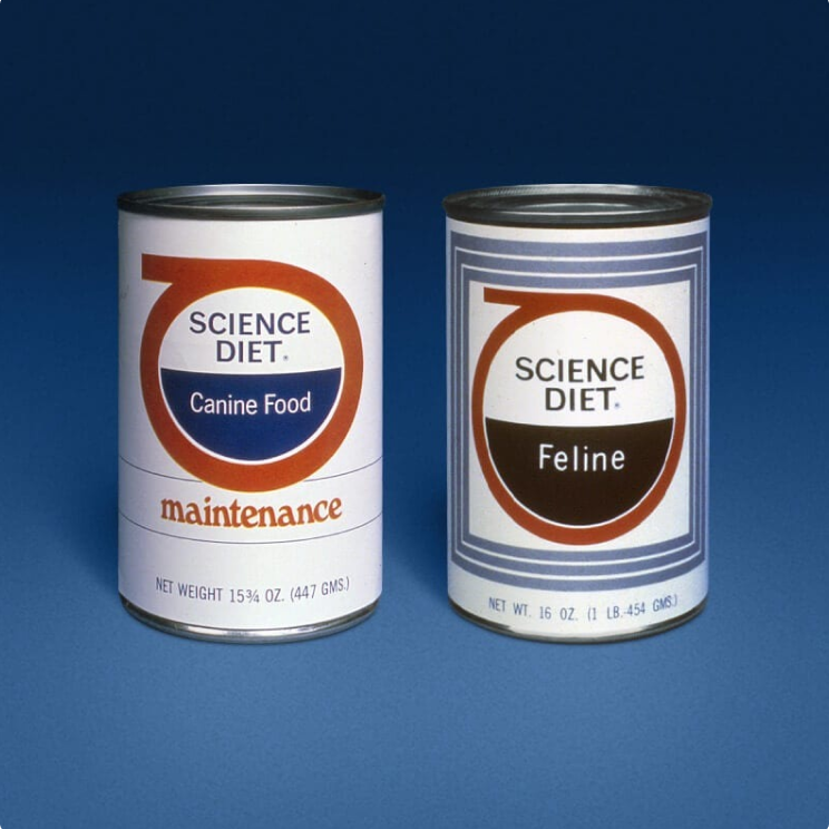 Dos latas de Science Diet - canina y felina