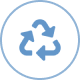 ícono de reciclaje